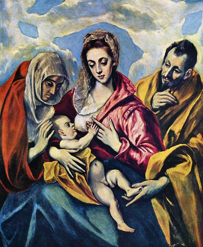 Sacra famiglia e Anna - Hospital de Tavera, Toledo
